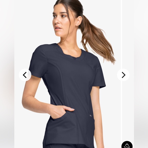CHEROKEE INFINITY Scrub Top - Picture 1 of 5